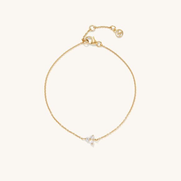 Mejuri Gold Lotus Bracelet - Picture 1 of 7